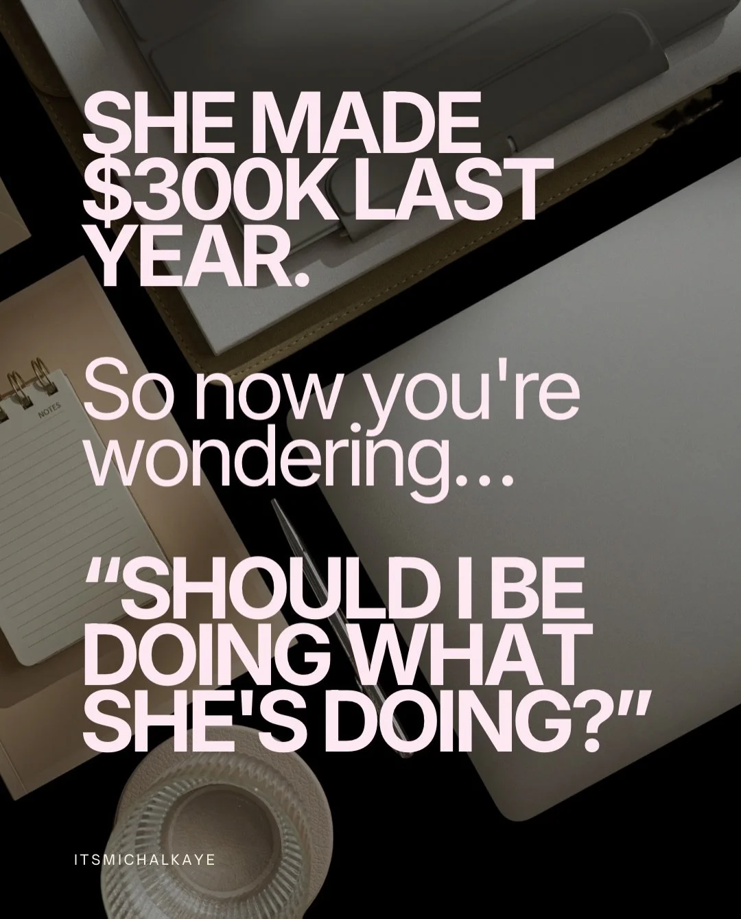 Before you copy someone else&rsquo;s next business move, there&rsquo;s something you need to know.

You might know her revenue.

You probably don&rsquo;t know her costs, capacity, client mix, or how much of that money she actually kept.

Her business