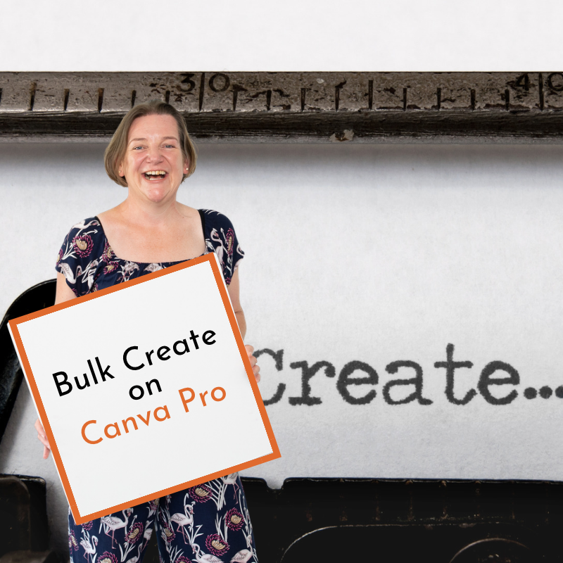 Bulk create your content on Canva Pro