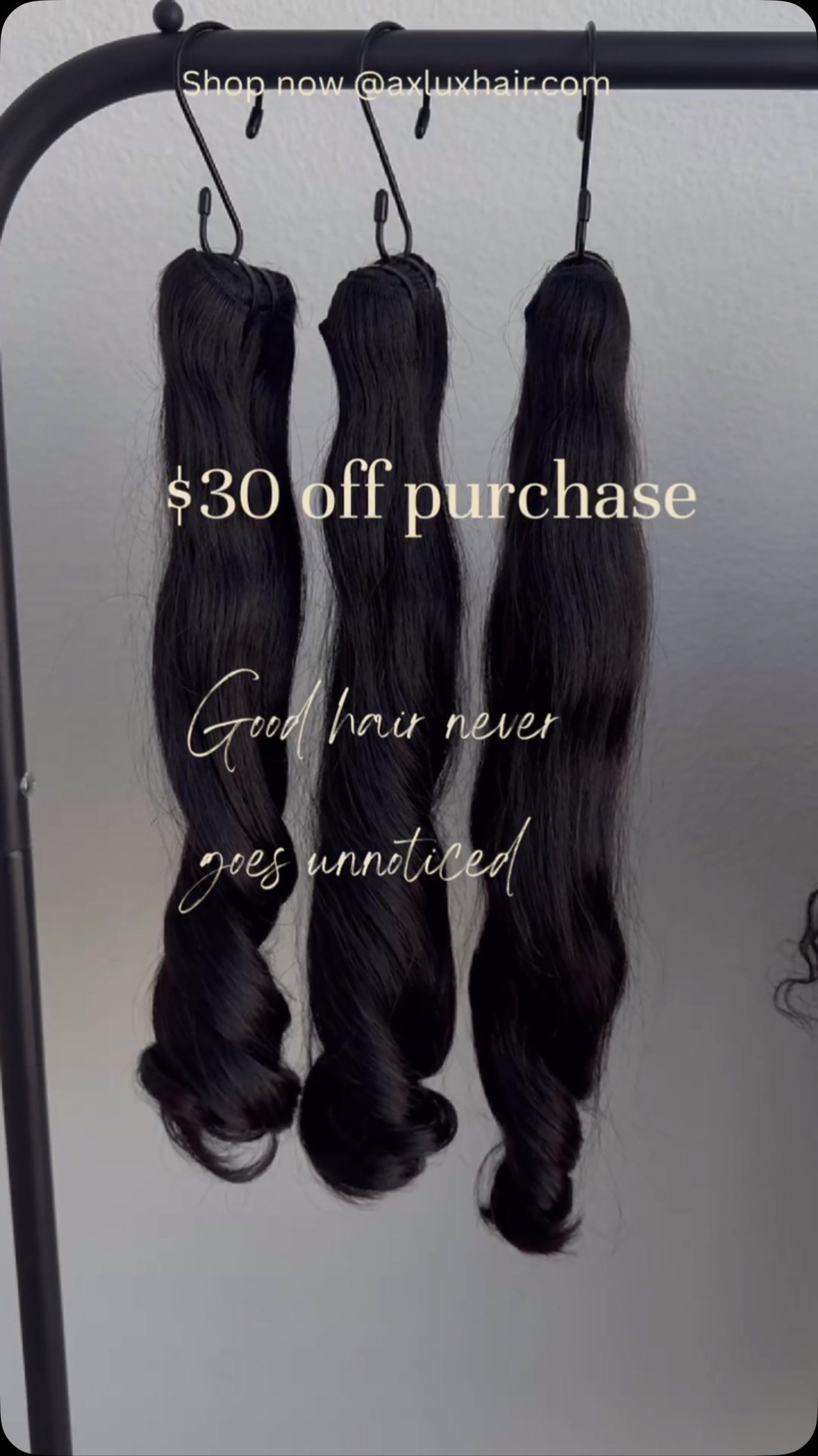 Tap in… GET the hair that screams baddie.. Shop now and save $30 OFF. #linknbio #luxury #luxuryhair #hairenvy #slay #wavyhair #wavyhairstyles #luxurylife