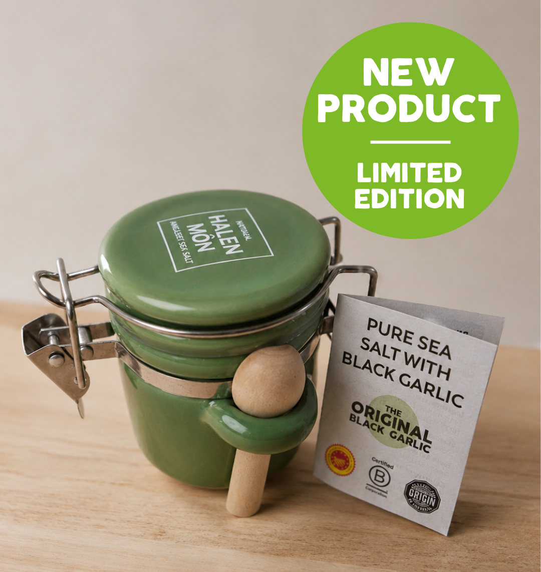 Introducing The NEW Black Garlic Sea Salt