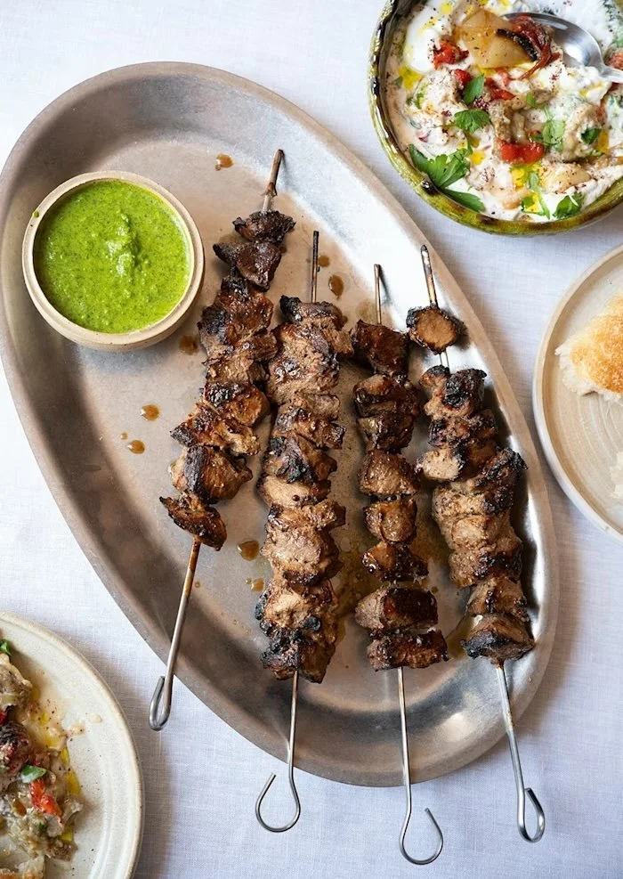 lamb skewers