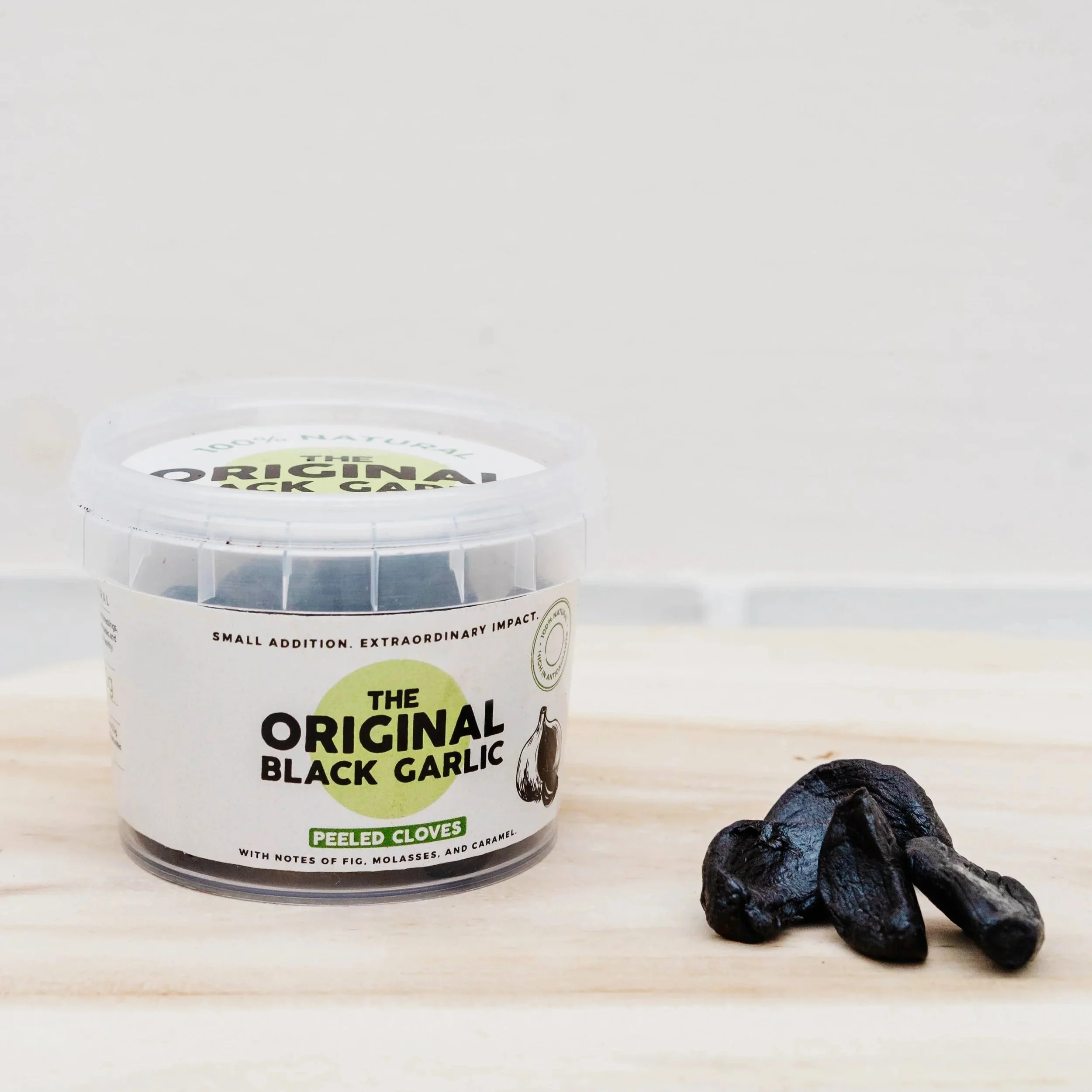 BLACK GARLIC PEELED CLOVES 50G (x100)