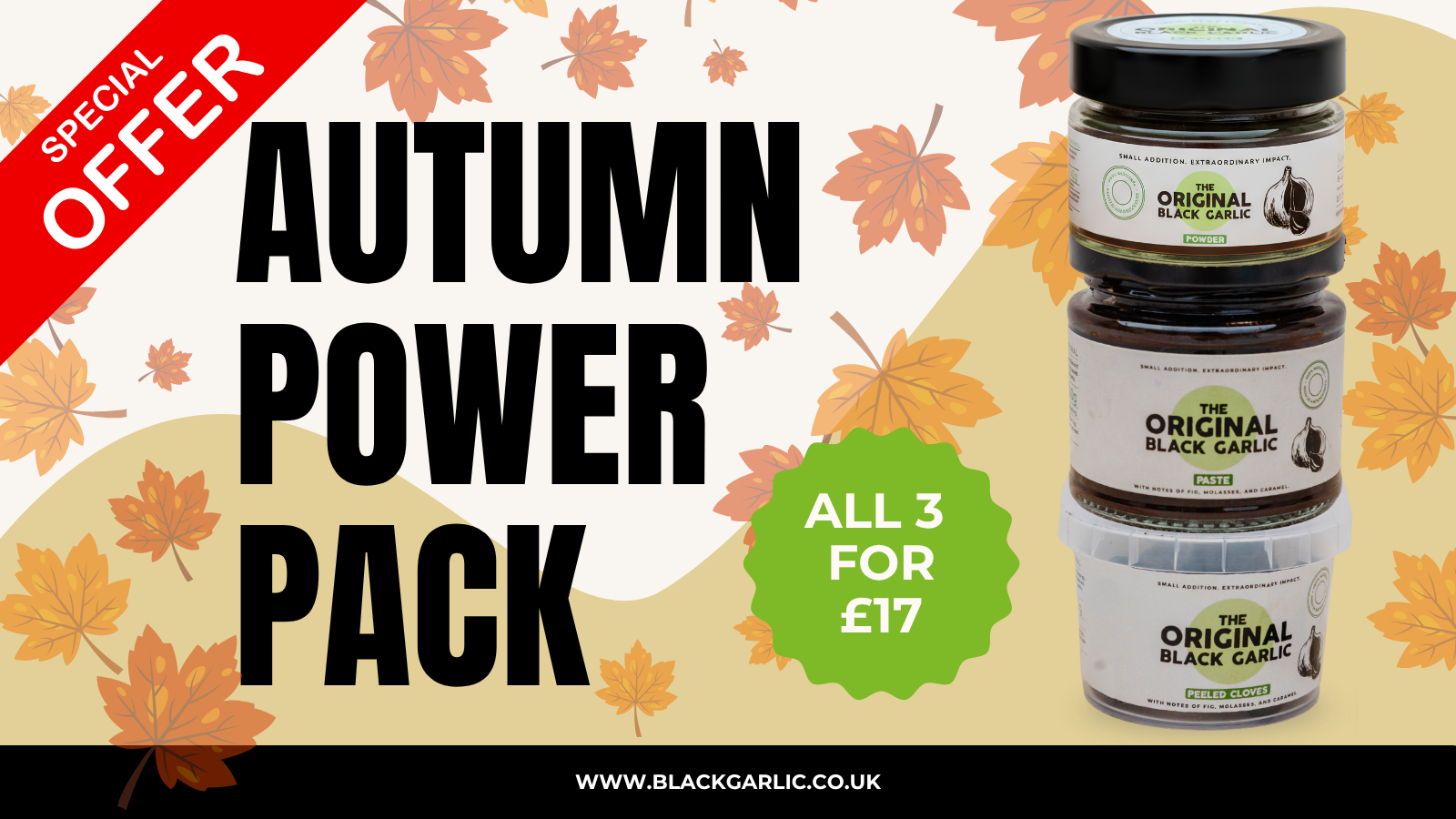 Black Garlic Autumn Power Pack