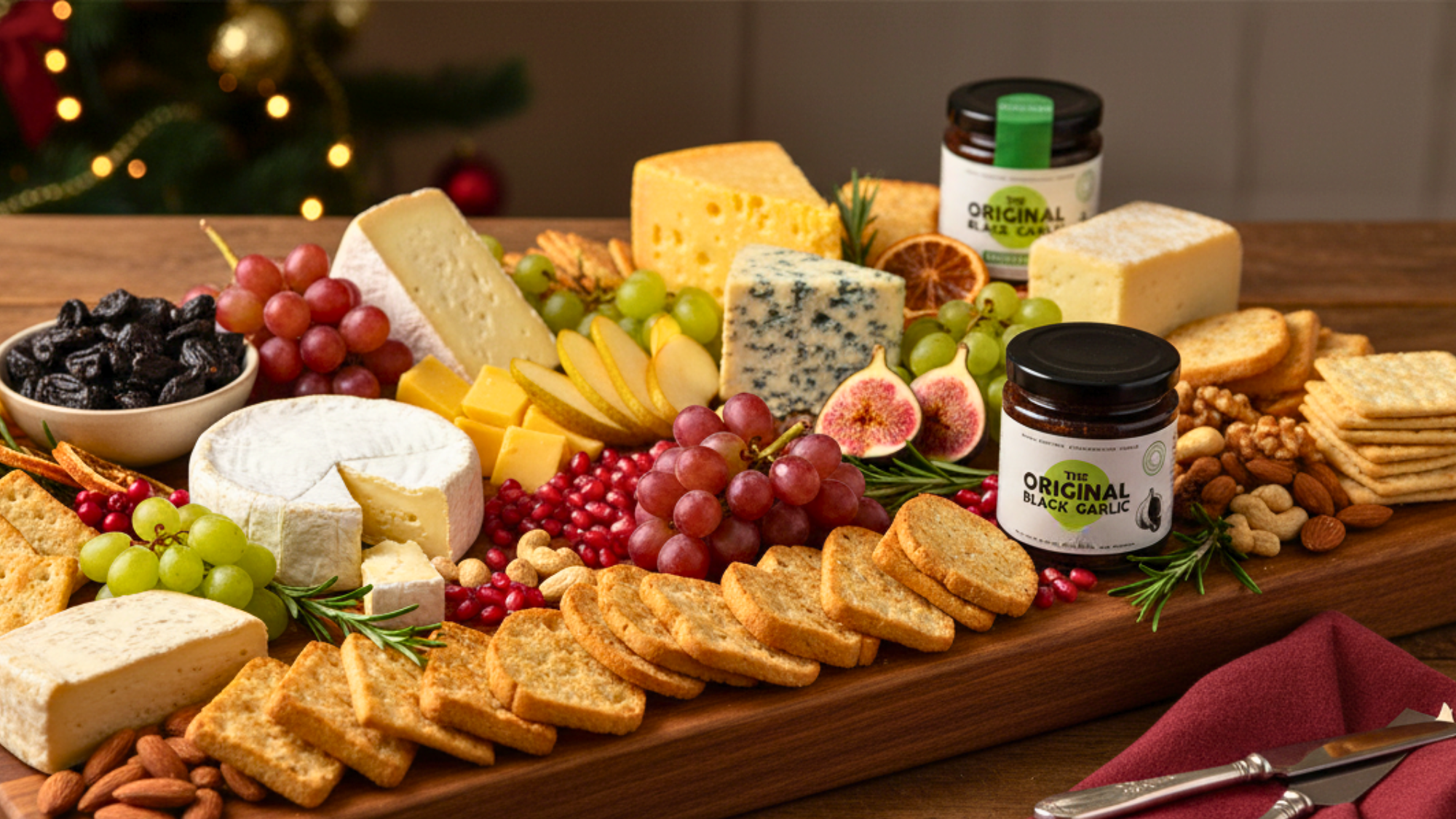 christmas cheese board