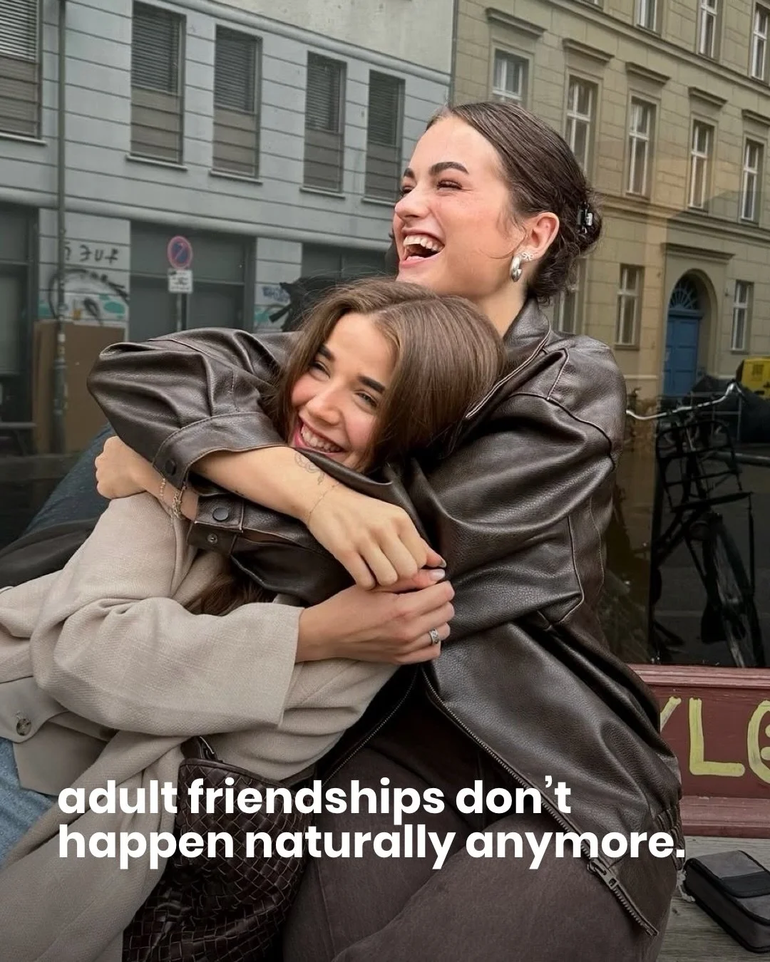 A lot of people move to Zurich and quietly think: &ldquo;why is this so hard?&rdquo;.

Bit adult friendship is hard almost everywhere now. Mostly because we still expect it to happen automatically.

When in reality, connection usually comes from: sho