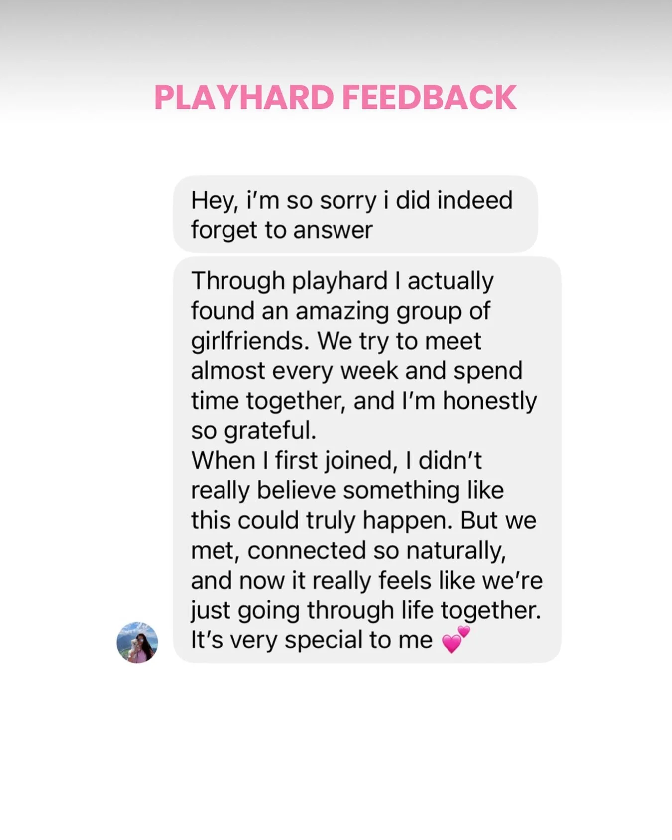 Sometimes one conversation, one event or one &ldquo;should I just go?&rdquo; decision changes your whole experience of Zurich.

Thank you Nicole for sharing your story 💕