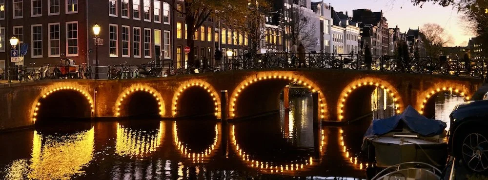 Amsterdam Herengracht / Blauwburgwal Fine Art print