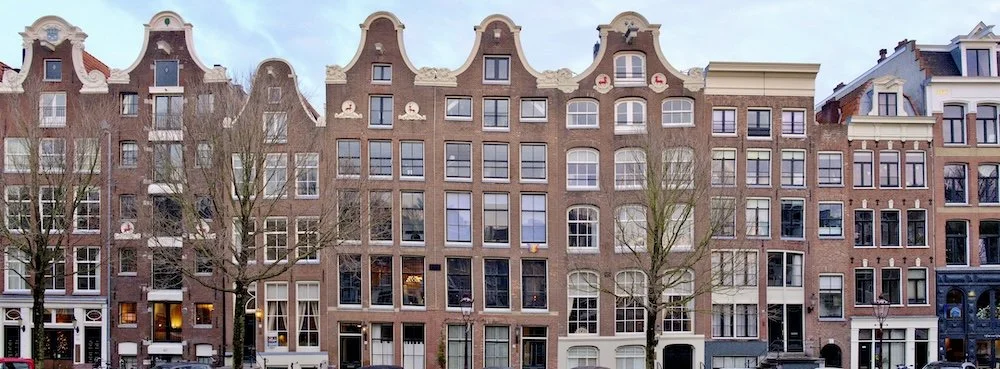 Prinsengracht gevels Rode Paard