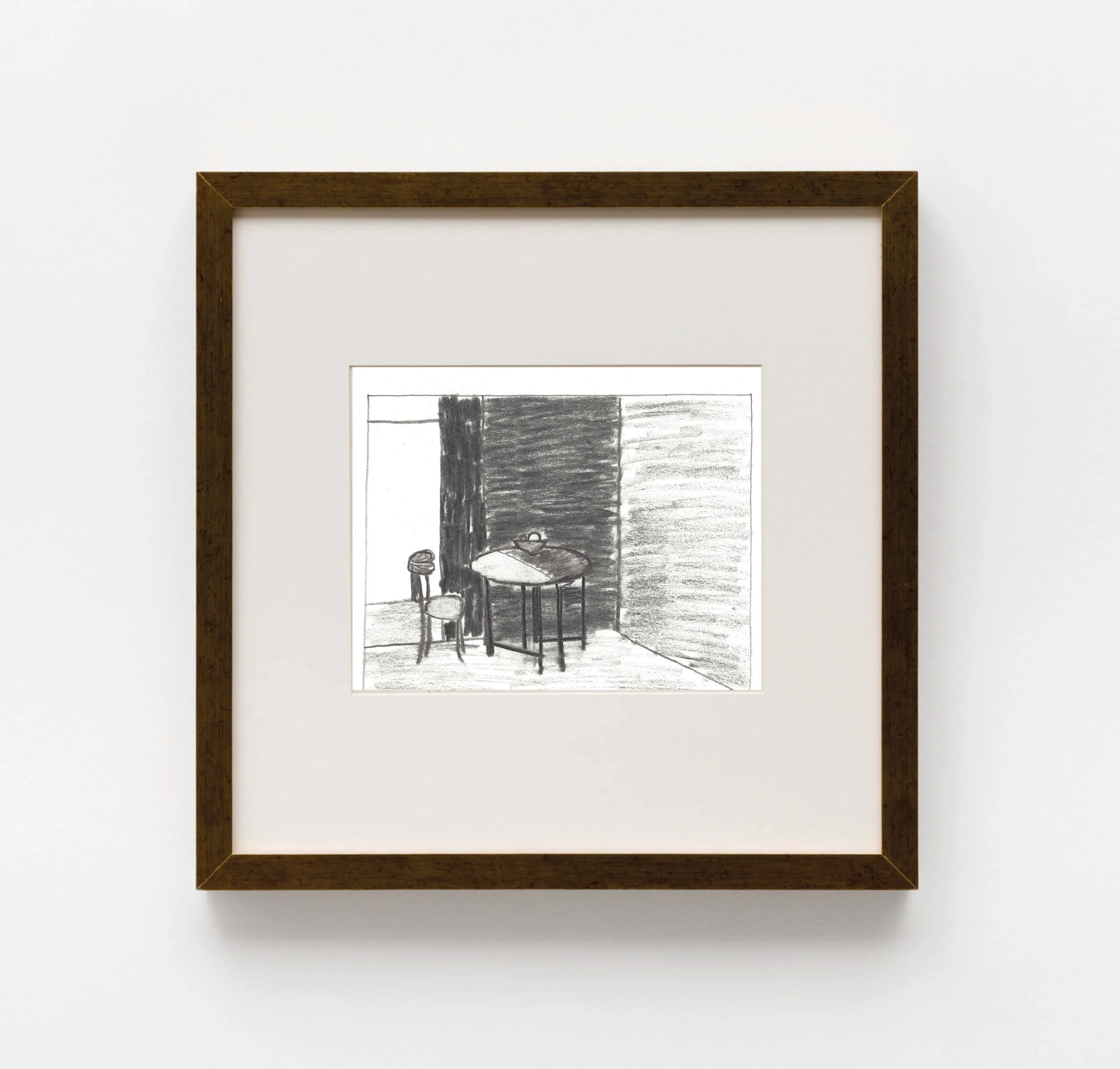 Sem Título, 1977, grafite sobre papel, 20 x 23,5 cm