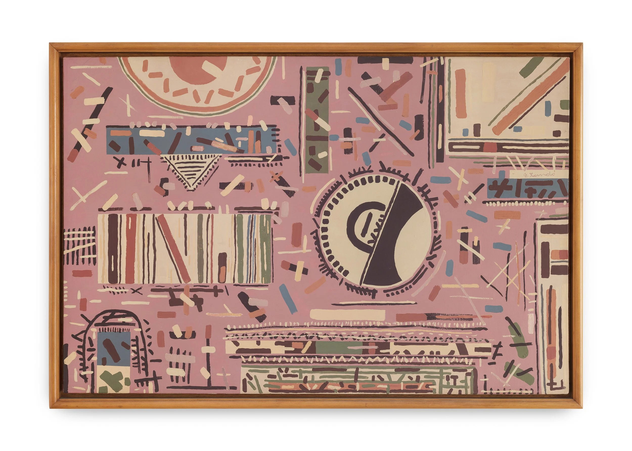 Sem título, 1980, acrílica sobre tela, 105 x 70 cm