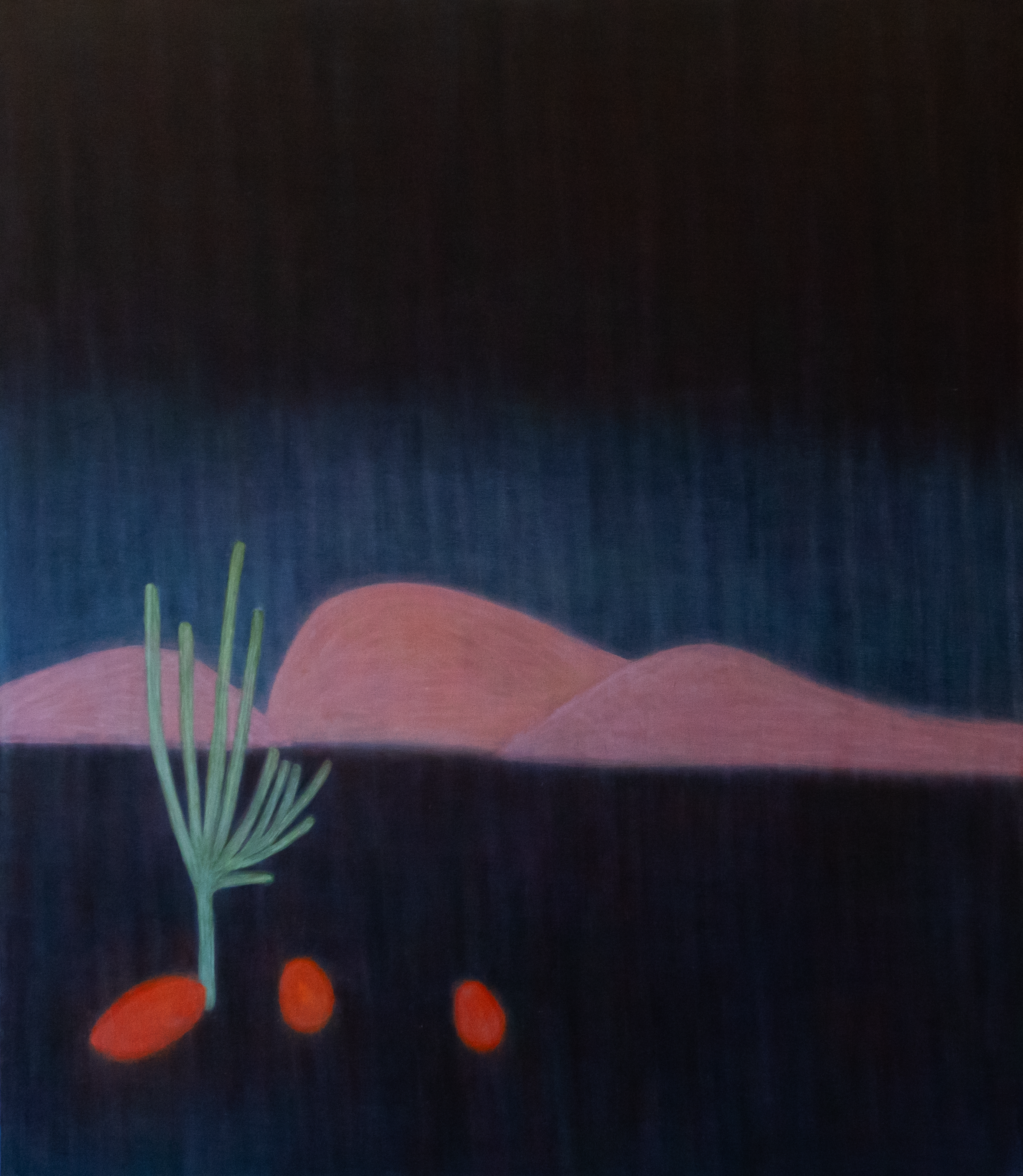 Sem título, 2025, óleo sobre tela, 150 x 124 cm