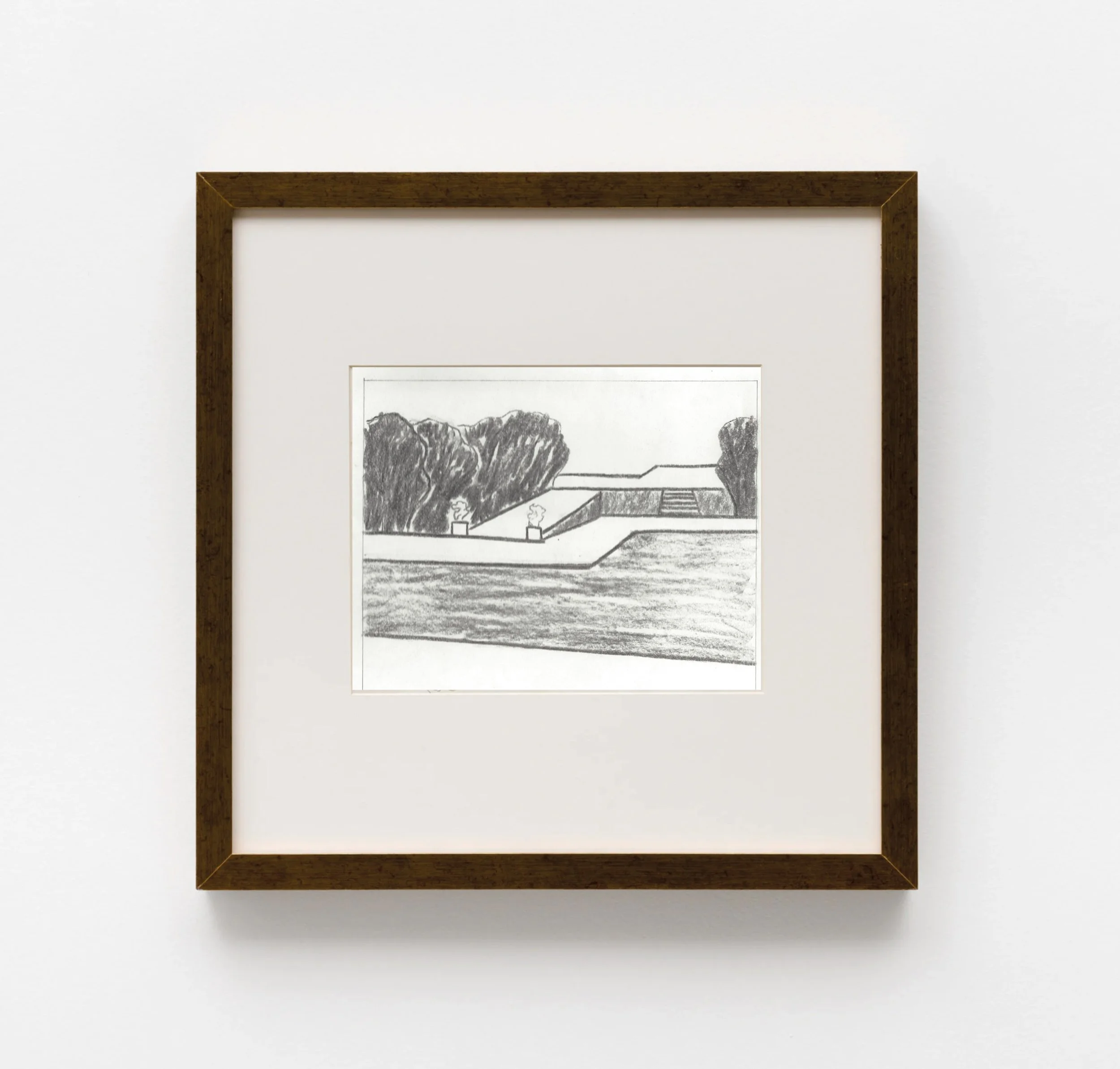 Sem Título, 1981, grafite sobre papel, 20,5 x 25,5 cm