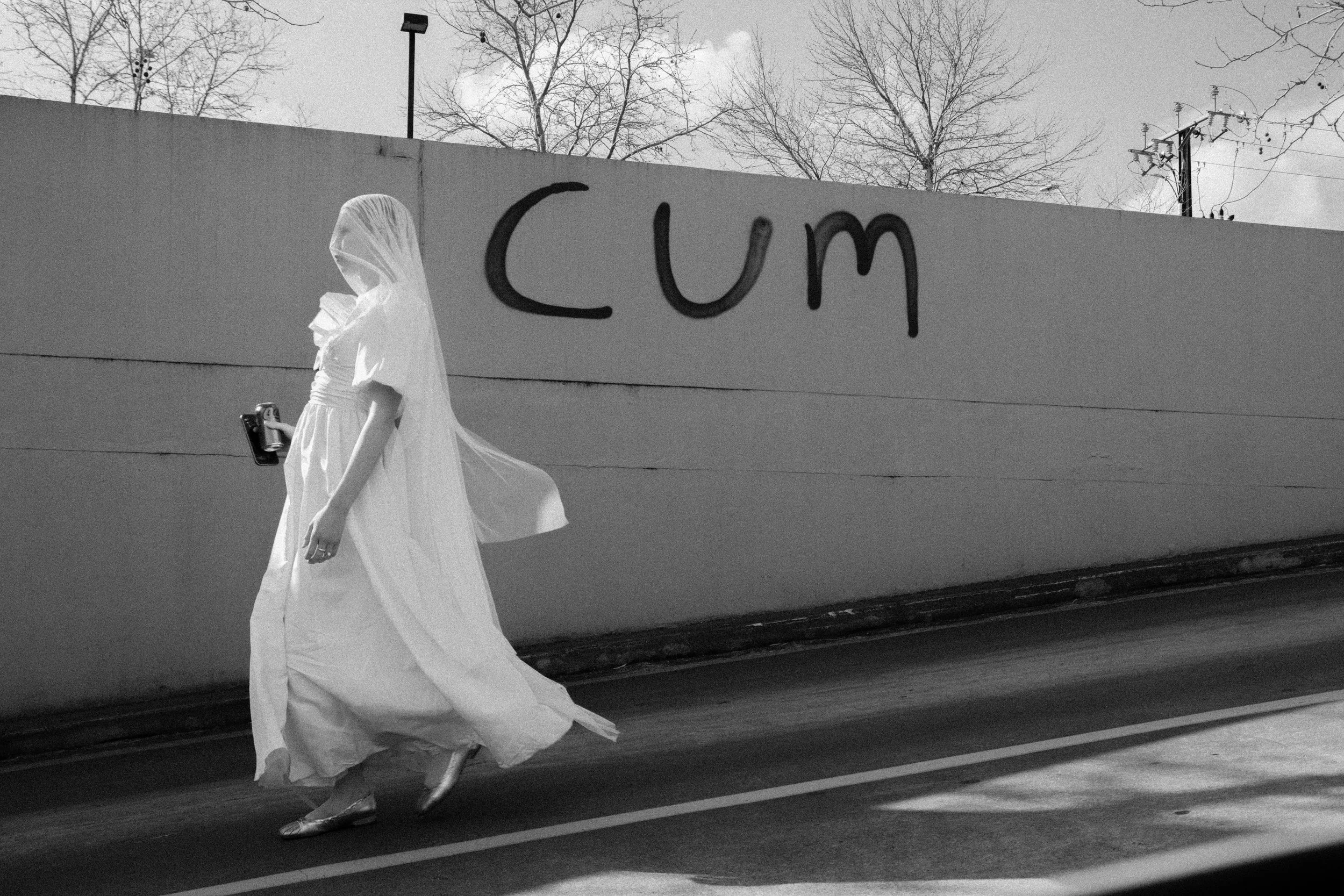 A bride and a slur. Captured on 35mm film by Rory Pippan.