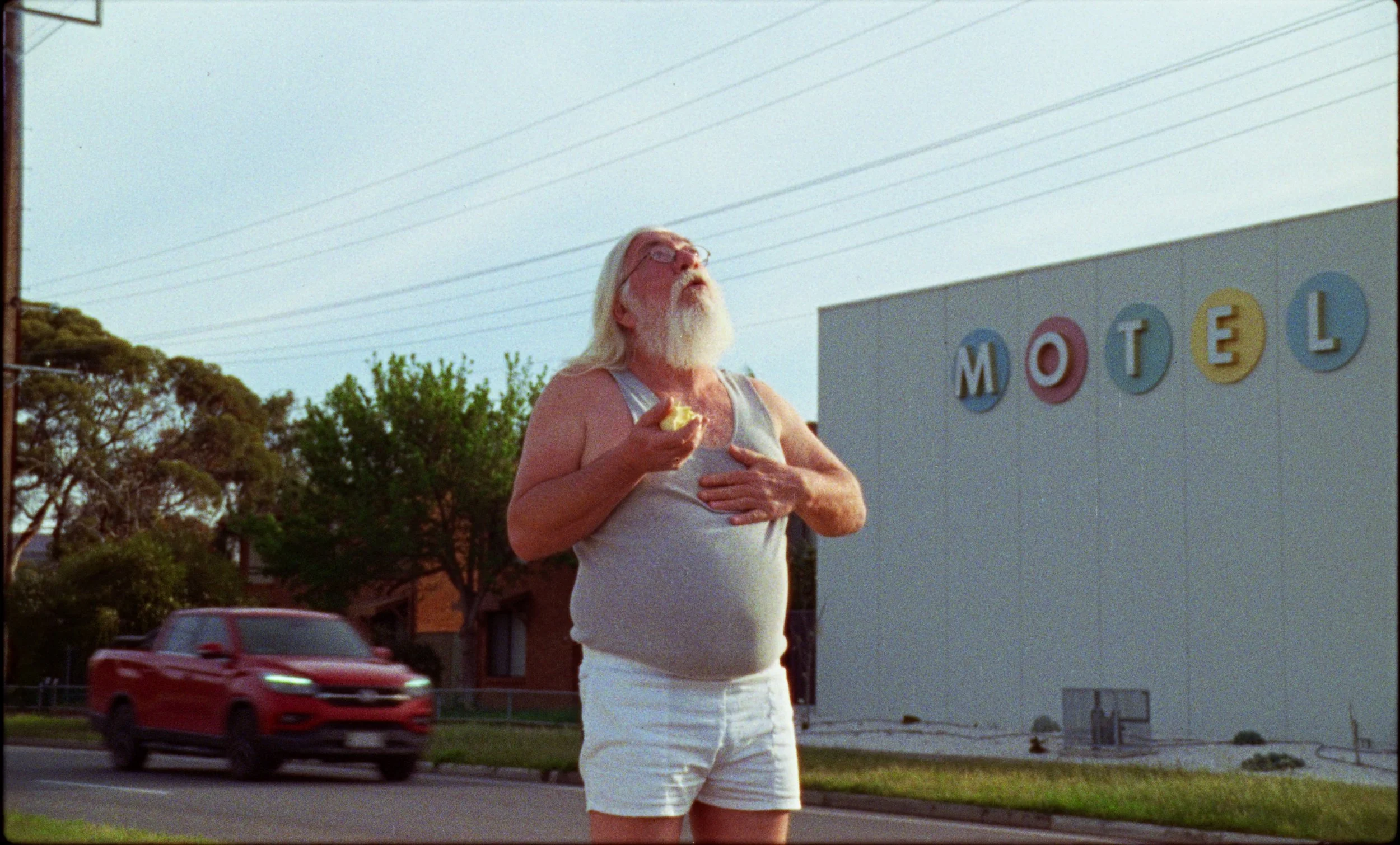 Fashion commercial shot on 16mm film in Adelaide.