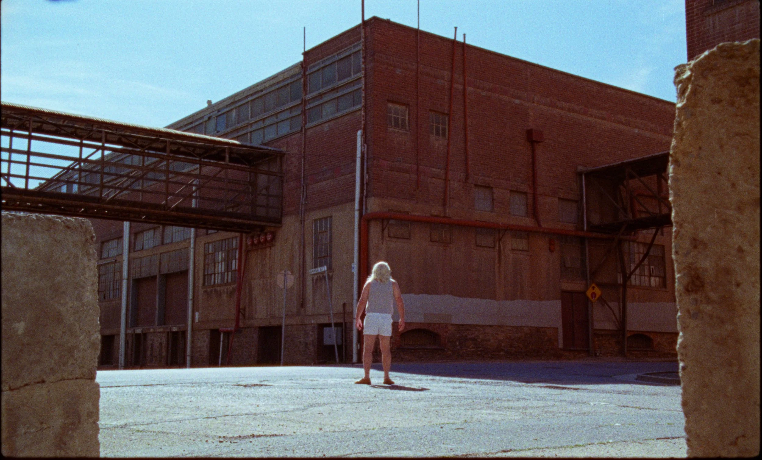 Fashion commercial shot on 16mm film in Adelaide.