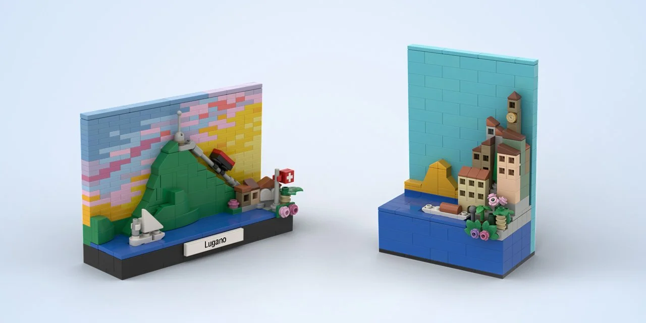 Lego MOC Lugano, Switzerland
