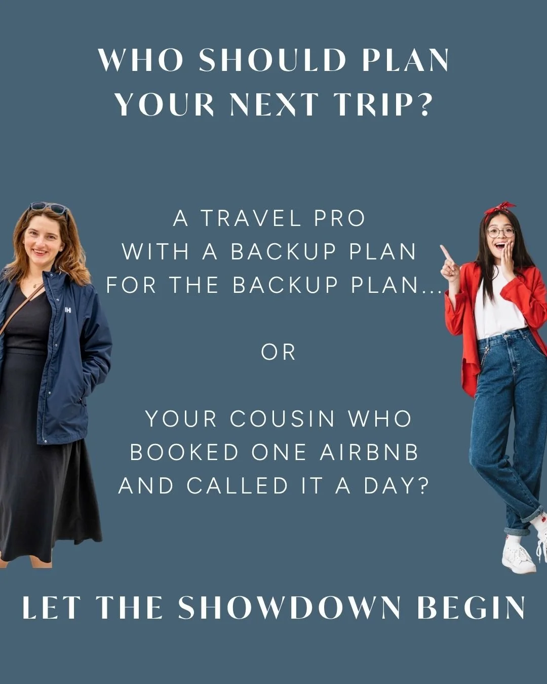 Who should plan your next trip?

&mdash; The eldest daughter of the eldest daughter
&mdash; A former project manager with a color-coded spreadsheet
&mdash; A mom who runs her house like a business
👋 Hi, it&rsquo;s me. I&rsquo;m all three.

Or&hellip