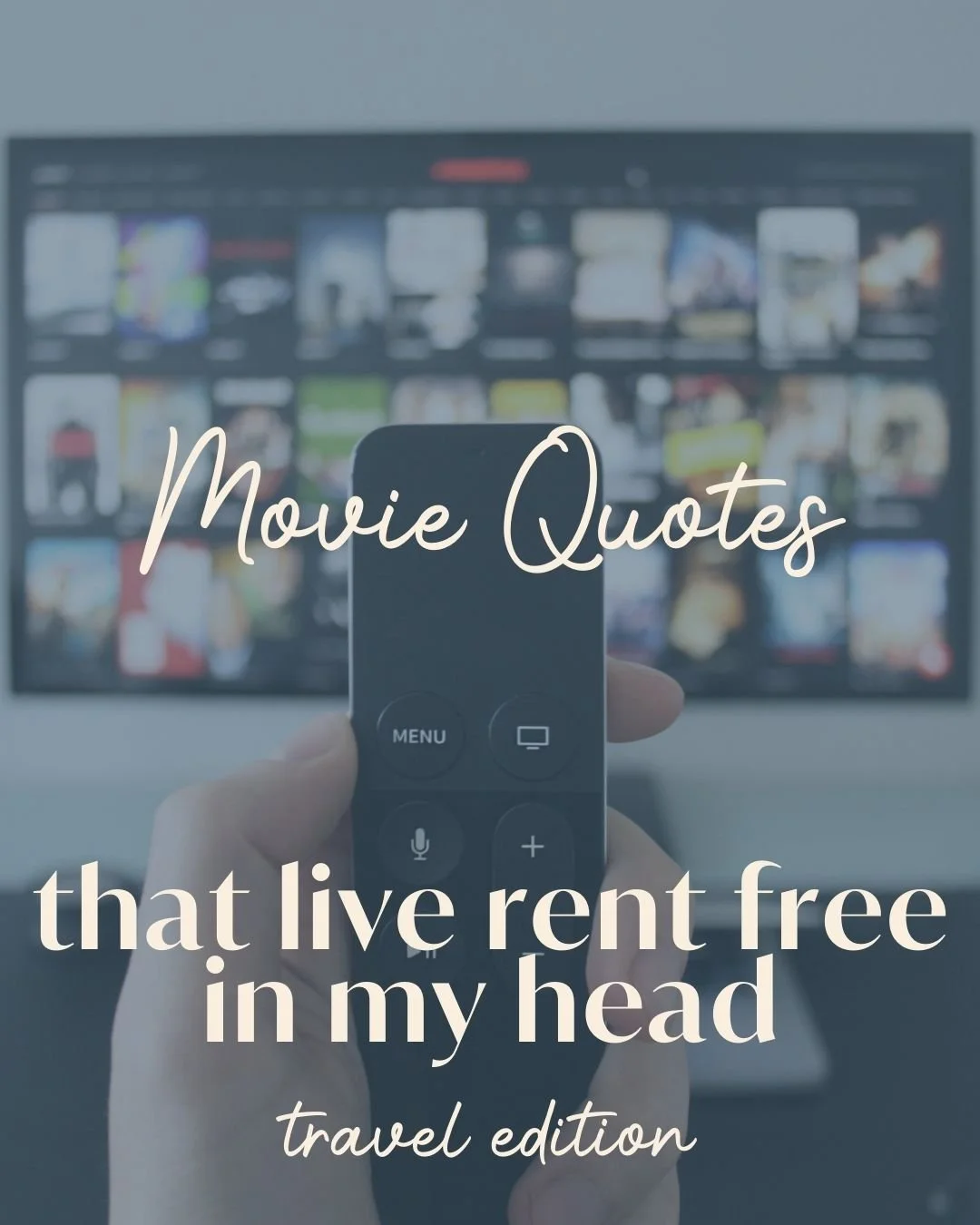 🎬 Some movie quotes just live rent free in my head &mdash; and honestly, they sneak into my travels too.

✨ &ldquo;The hills are alive&hellip;&rdquo; (Sound of Music in the Alps)
✨ &ldquo;Look kids, Big Ben! Parliament!&rdquo; (Griswold chaos in Lon
