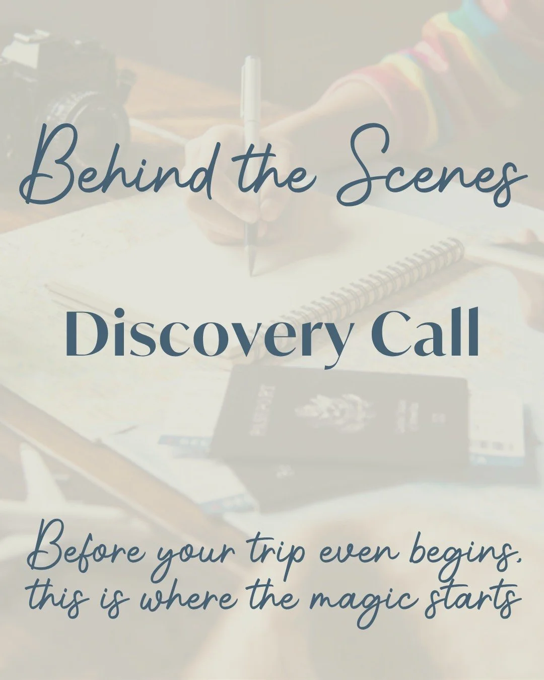 &ldquo;So what actually happens on a discovery call?&rdquo;

Spoiler: it&rsquo;s not a sales pitch.
It&rsquo;s a 20-minute conversation that sets the tone for your entire trip &mdash; how you want it to feel, what matters most to you, and how we can 