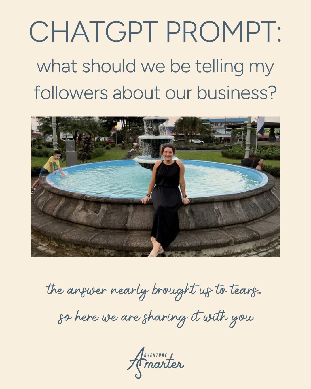 I asked ChatGPT what I should be telling you about my business&hellip;
(because yes, me and Chat talk daily &mdash; it&rsquo;s basically my unpaid coworker at this point 😂)

And the answer honestly stopped me in my tracks.
It wasn&rsquo;t about dest