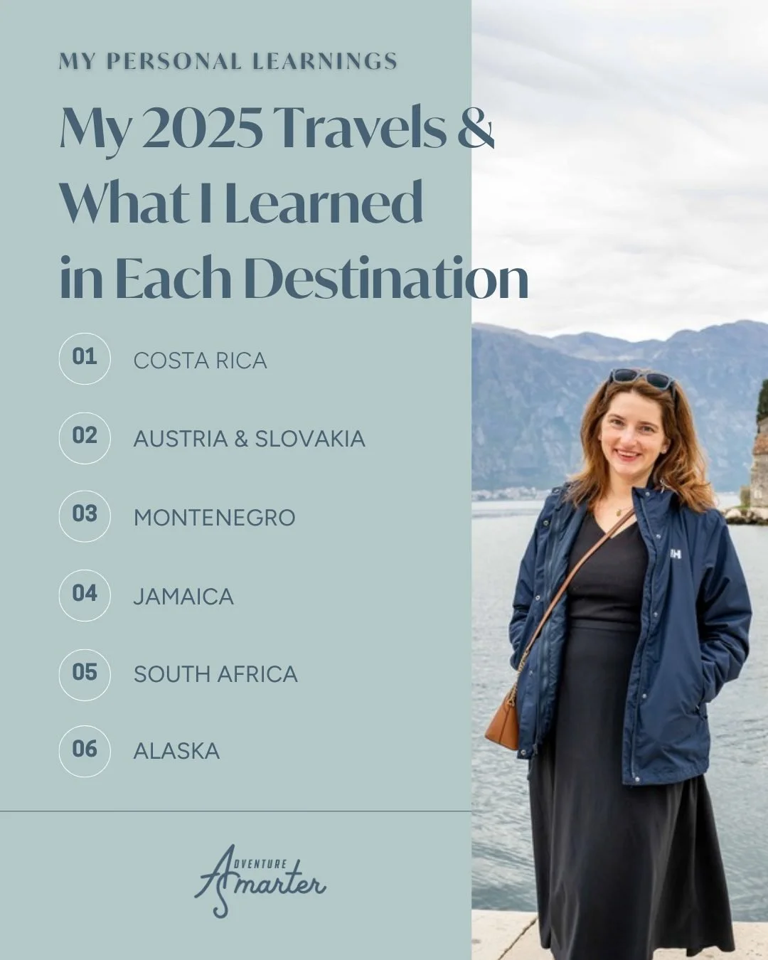 Every trip I plan teaches me something&hellip; but the trips I personally took this year? Those taught me even more ✈️✨

From Costa Rica&rsquo;s winding roads to Austria&rsquo;s tourist traps, Montenegro&rsquo;s mountain madness, Jamaica&rsquo;s butl