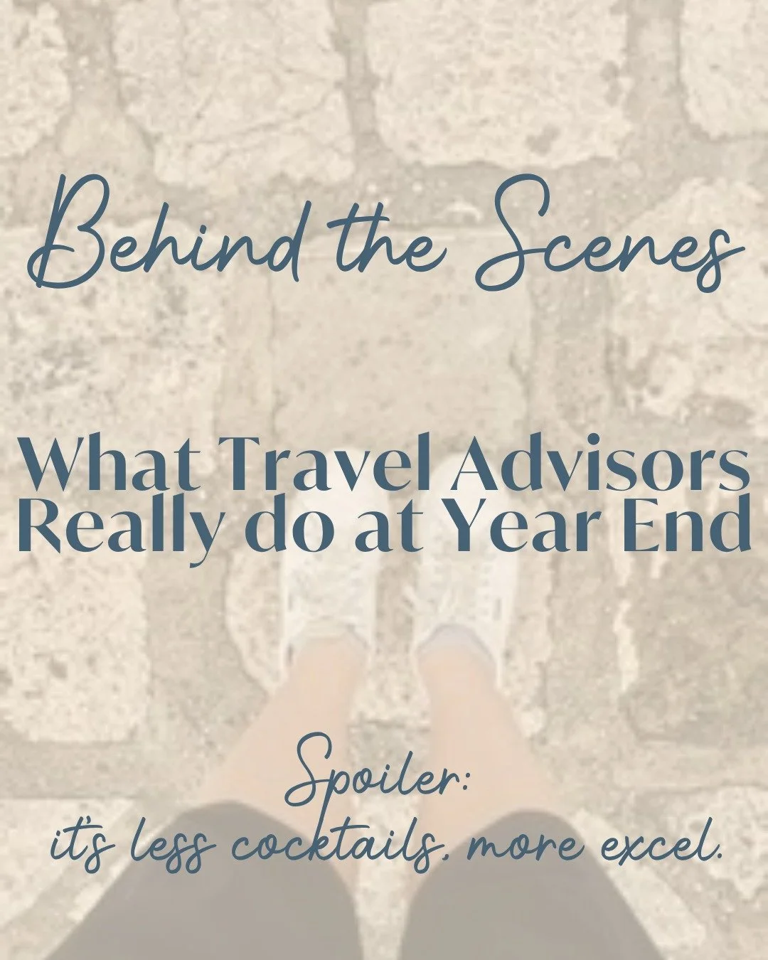 Behind the scenes of a travel advisor&rsquo;s December 🗂️
Spoiler: it&rsquo;s less about margaritas and more about mileage deductions.

Before I step into 2026, I&rsquo;m&hellip;
📊 Reviewing what worked (and what didn&rsquo;t)
🧾 Sorting taxes and 