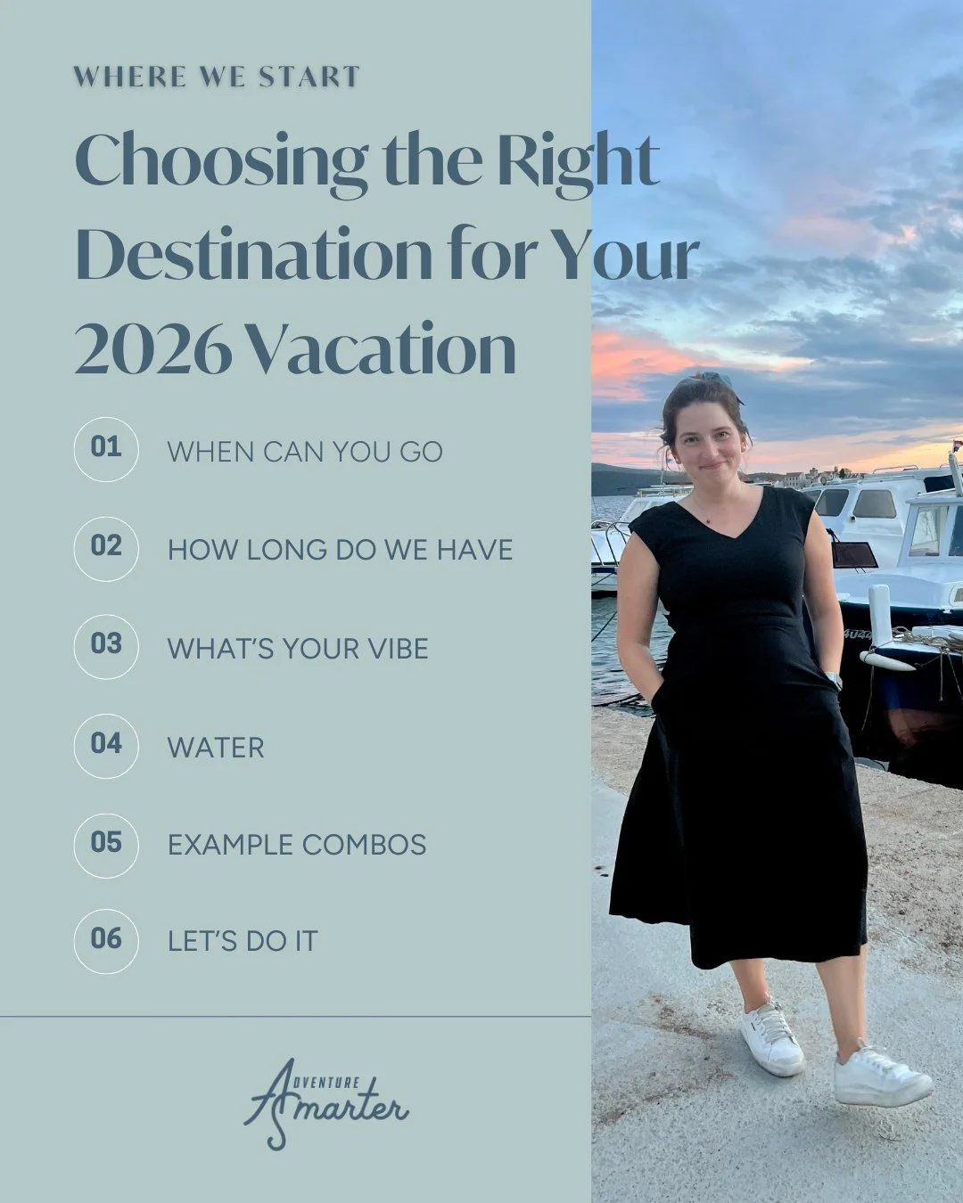 If you&rsquo;re starting to think about a 2026 trip but have no clue where to begin, here&rsquo;s the secret:

The best trips don&rsquo;t start with picking a destination.
They start with understanding your guardrails &mdash; the things that actually