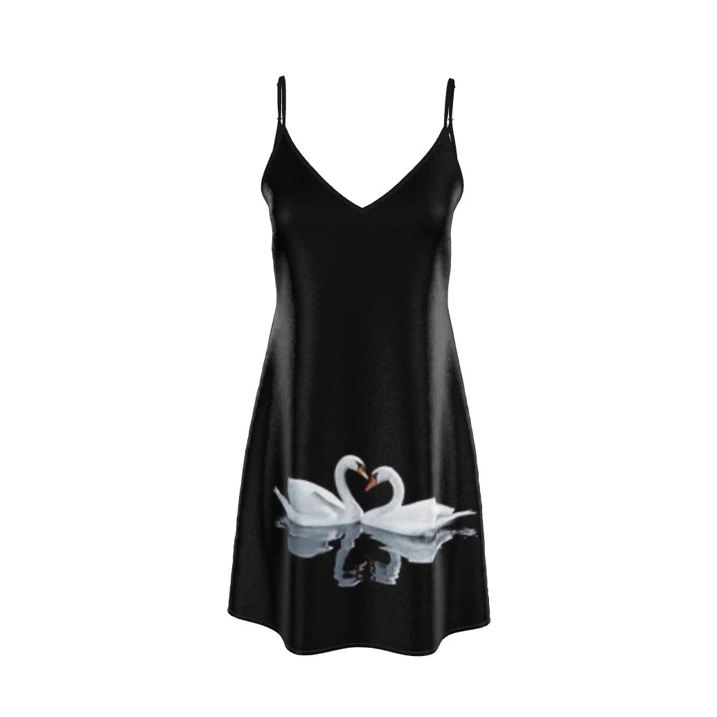SWAN LOVERS SLIP