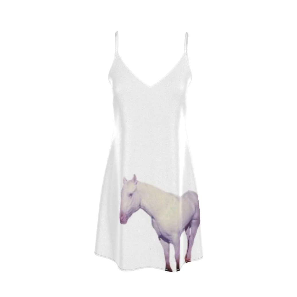 WHITE YEAR OF THE HORSE SLIP