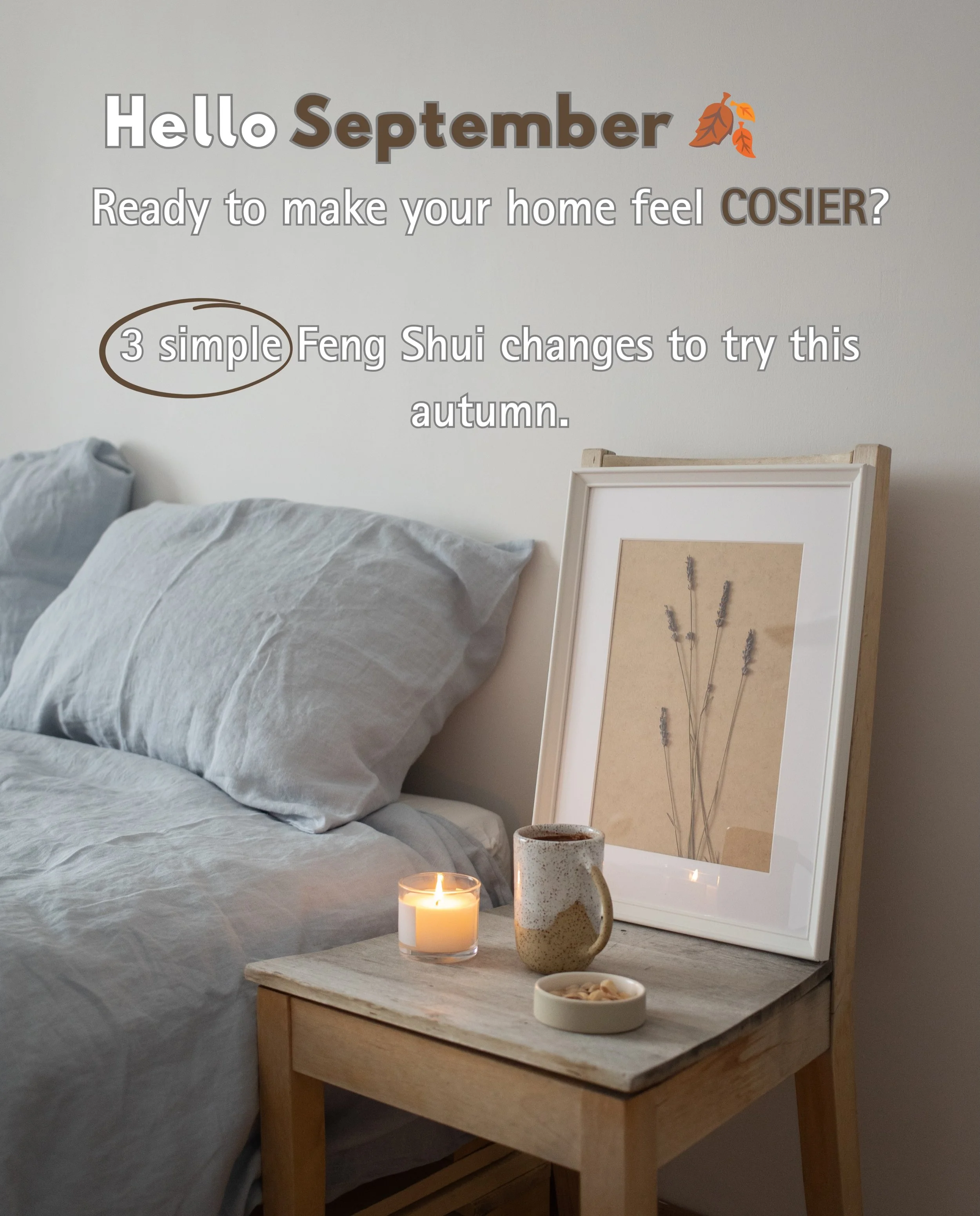 Hello September 🍂🤎

There&rsquo;s something about the beginning of September that makes me want to slow everything down and make home feel a little cosier. 

The evenings are getting darker, the rain is back, and suddenly candles, blankets, books a