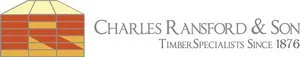Company logo for Charles R. Ansfor & Sons, Timber Specialists since 1876, featuring stylized orange and yellow trees.