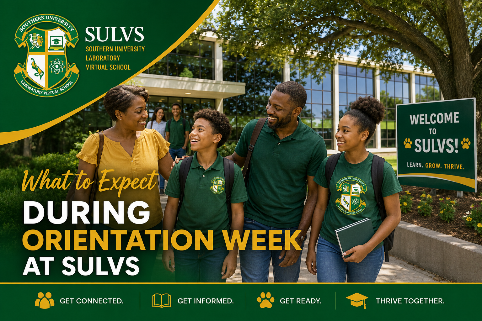 What to Expect During Orientation Week at SULVS 