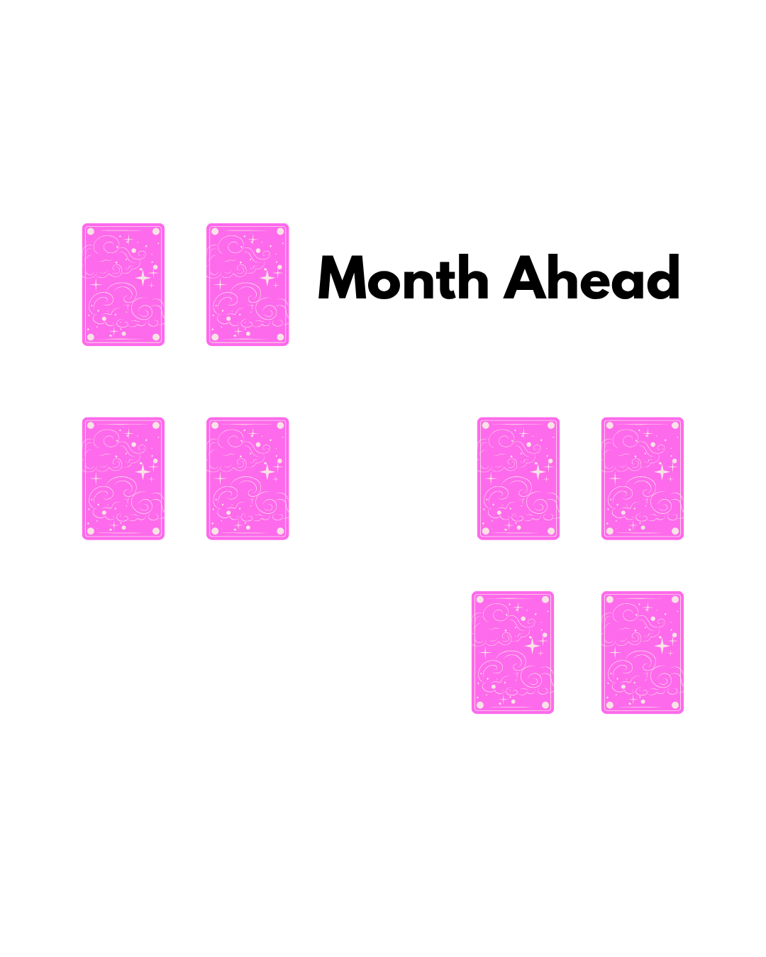 month ahead (30 mins)