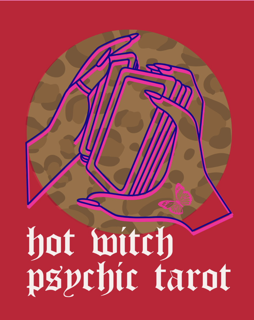 hot witch psychic tarot