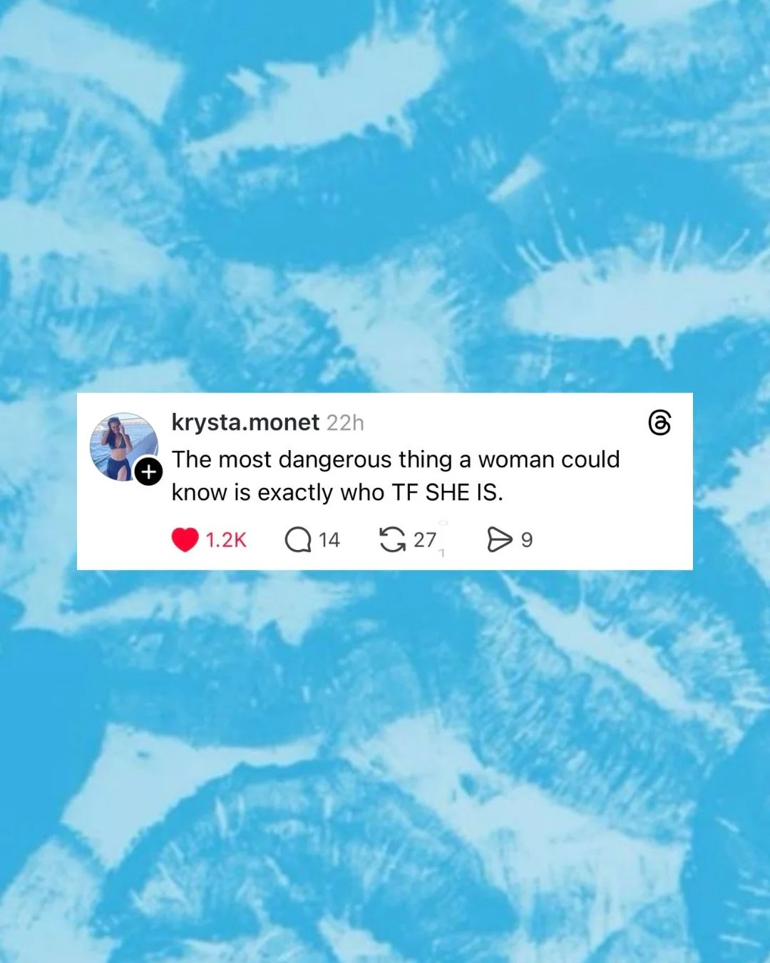 our purpose is to discover who we really are and LIVE IT in a really big way 🫦💅