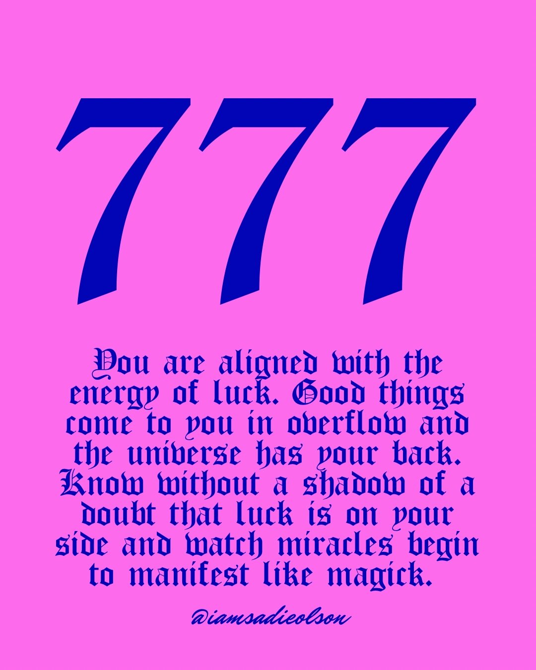 what&rsquo;s the angel number you are seeing everywhere rn? this is mine!!🍀💕