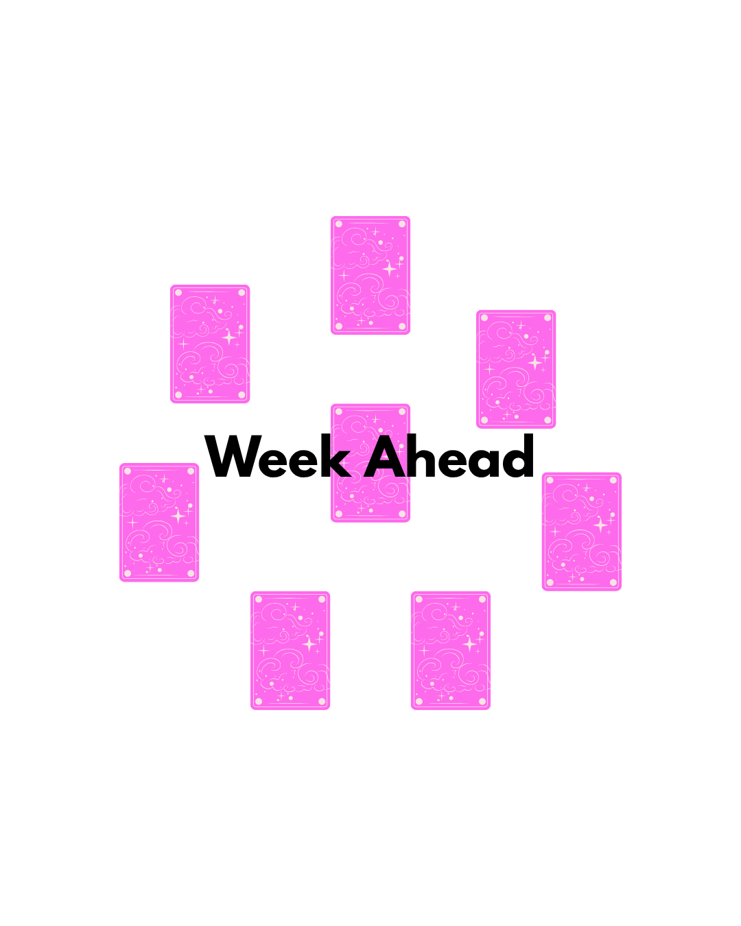 week ahead (30 mins)