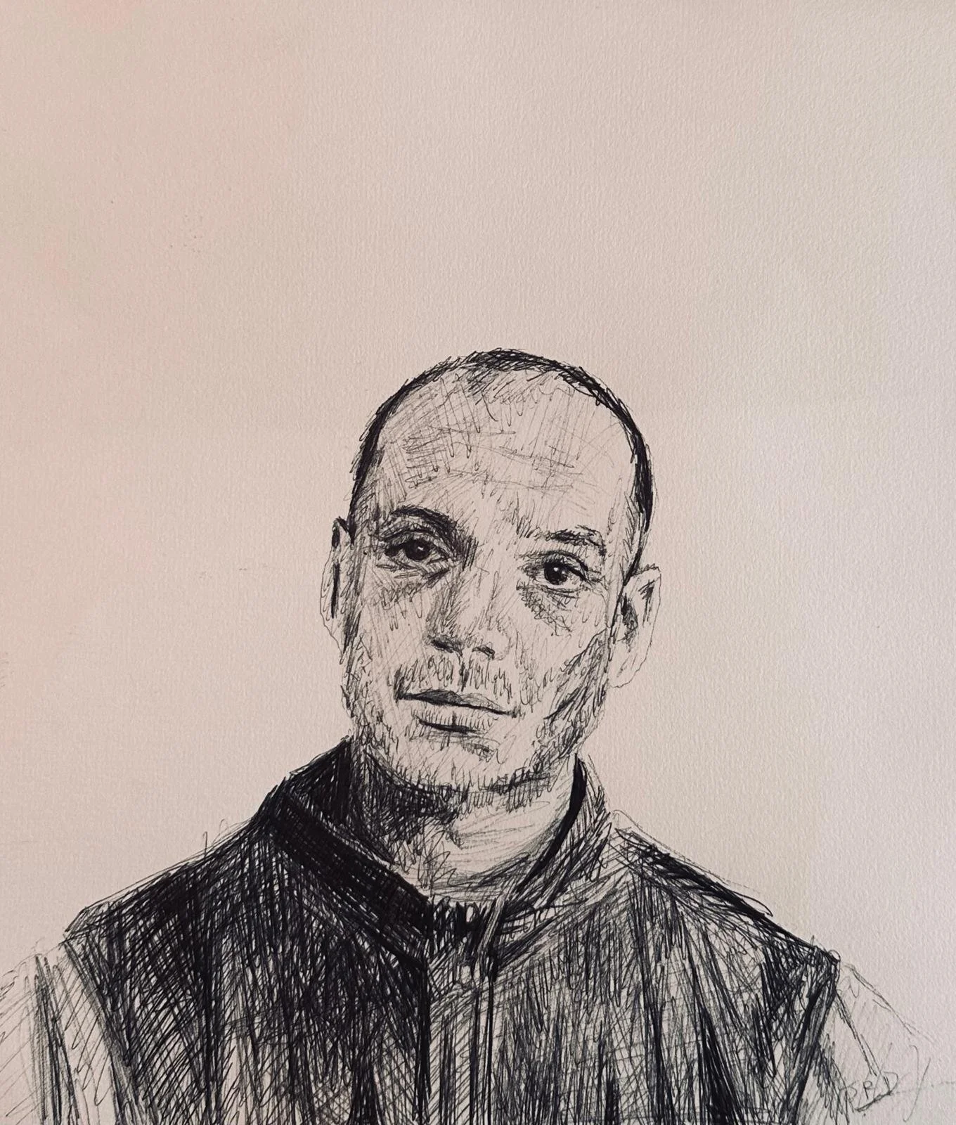 Dessin de Alexis Manenti par JB