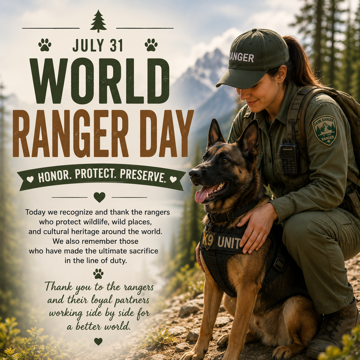 World Ranger Day