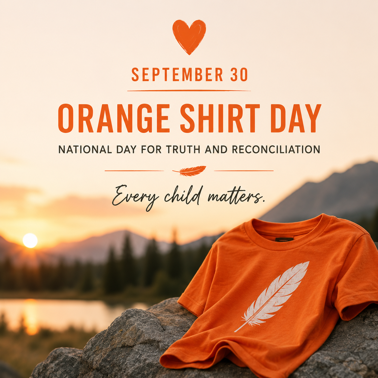 Orange Shirt Day &amp; National Day for Truth and Reconciliation