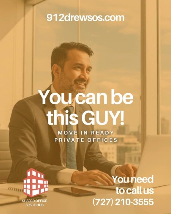 Tired of juggling work in chaos mode? π±π§Έ Don’t be the guy stuck on the couch—upgrade to the professional vibes of Shared Office Space Hub and transform your productivity! πΌβ¨ Reserve your spot today and experience a dedicated desk, high
