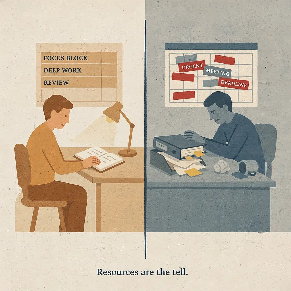 Resources Are the Tell: How to Read Whether Leadership Actually Funded Your Management System