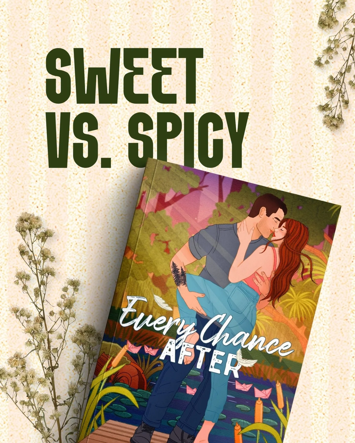 Grady has his moments when it comes to Marnie, sweet and spicy ones. These are some of my favorites!

If you love: 

-Age Gap Romances
-Found Families
-Slow Burns
-Grumpy x Sunshine
-Open Doors

Then you will love Every Chance After✨🧡

OUT NOW and a