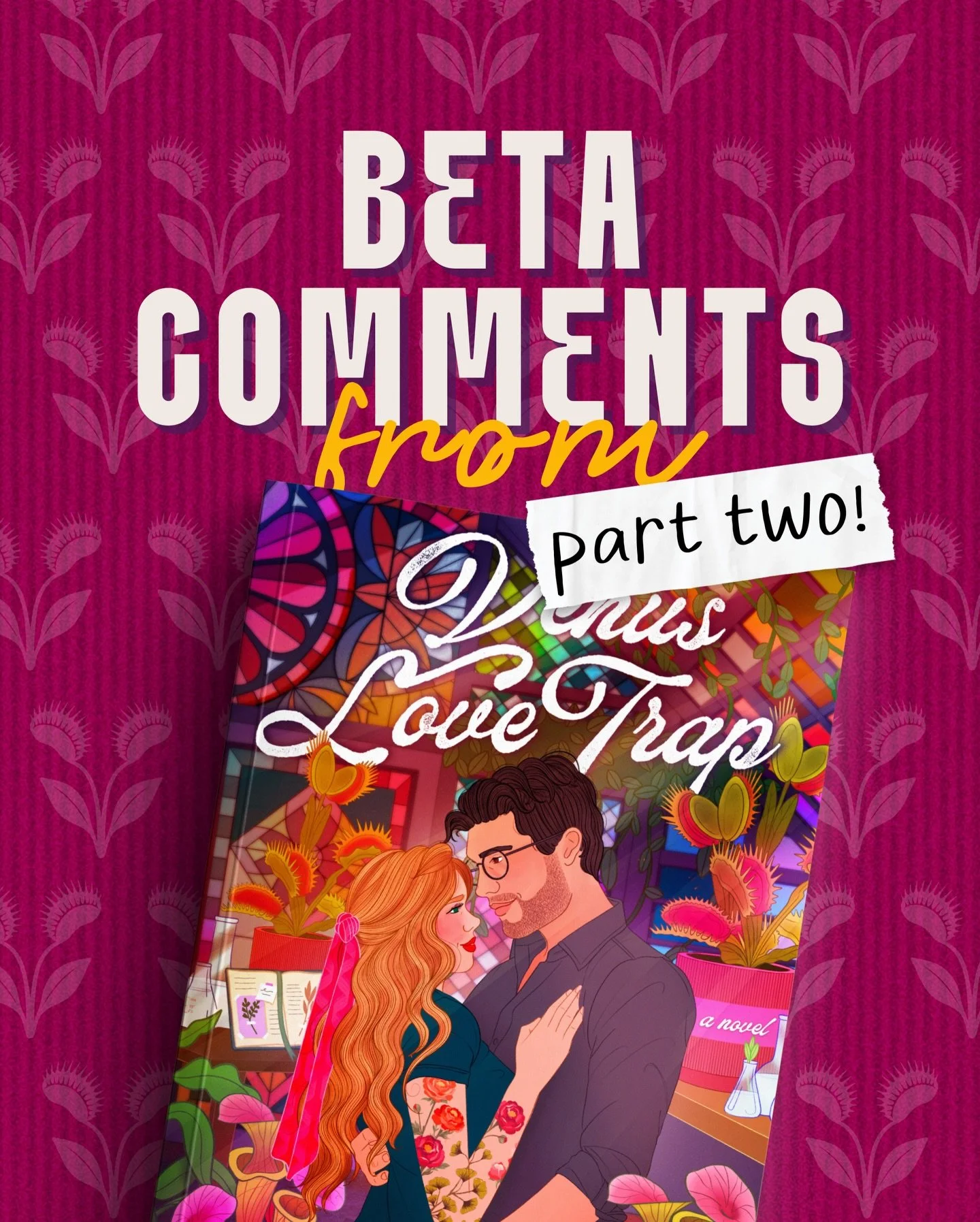 Time for part two for out of context beta comments for Venus Love Trap! It&rsquo;s one of my favorite stages after writing a book. eARC sign ups are officially open through @good.girls.pr so run to fill out their form and have the possibility to be c