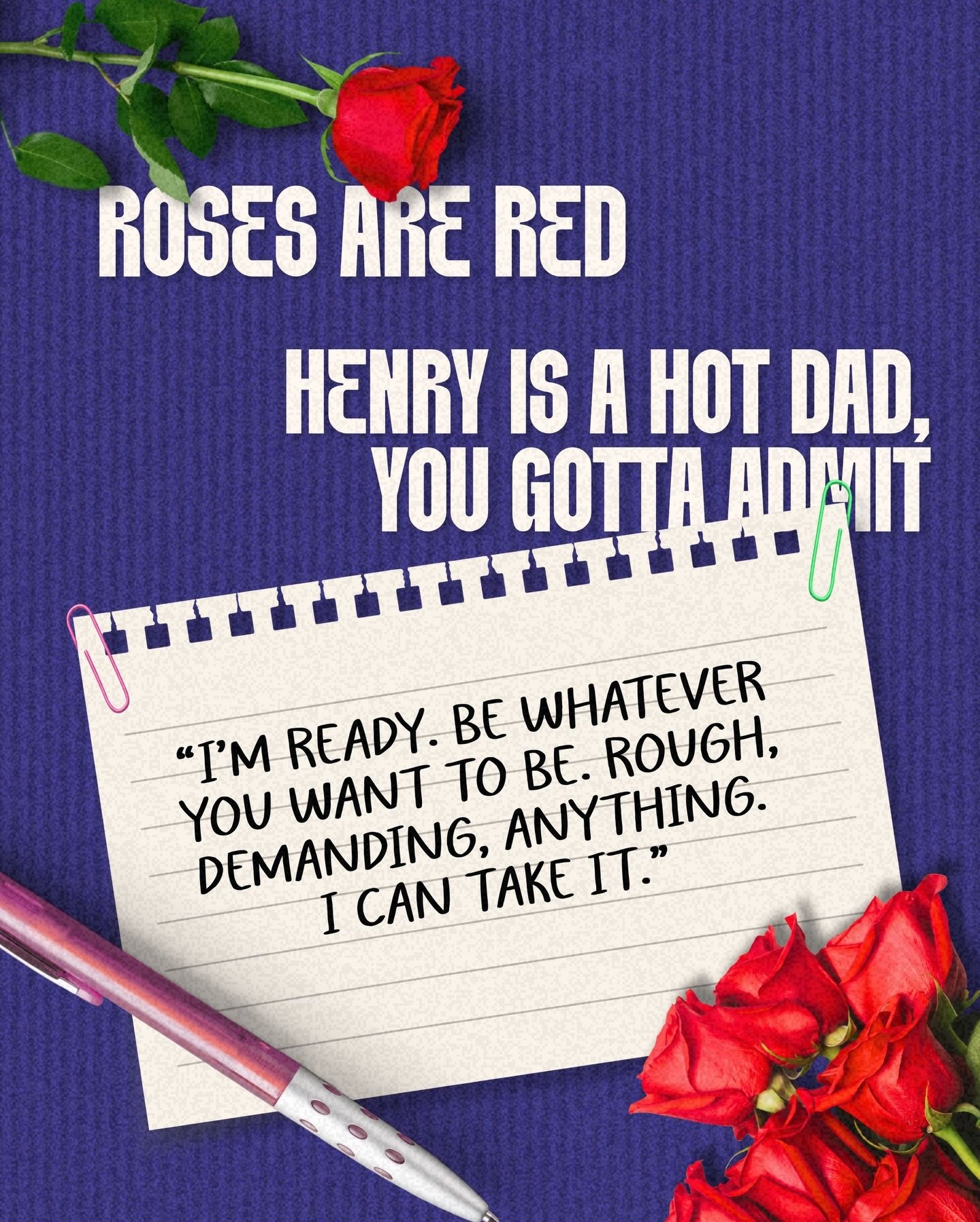 I love a good poem, even more if it&rsquo;s about Henry!🤍

Remember that eARC sign ups are officially open through @good.girls.pr so run to fill out their form and have the possibility to be considered for an early copy of Venus and Henry&rsquo;s lo