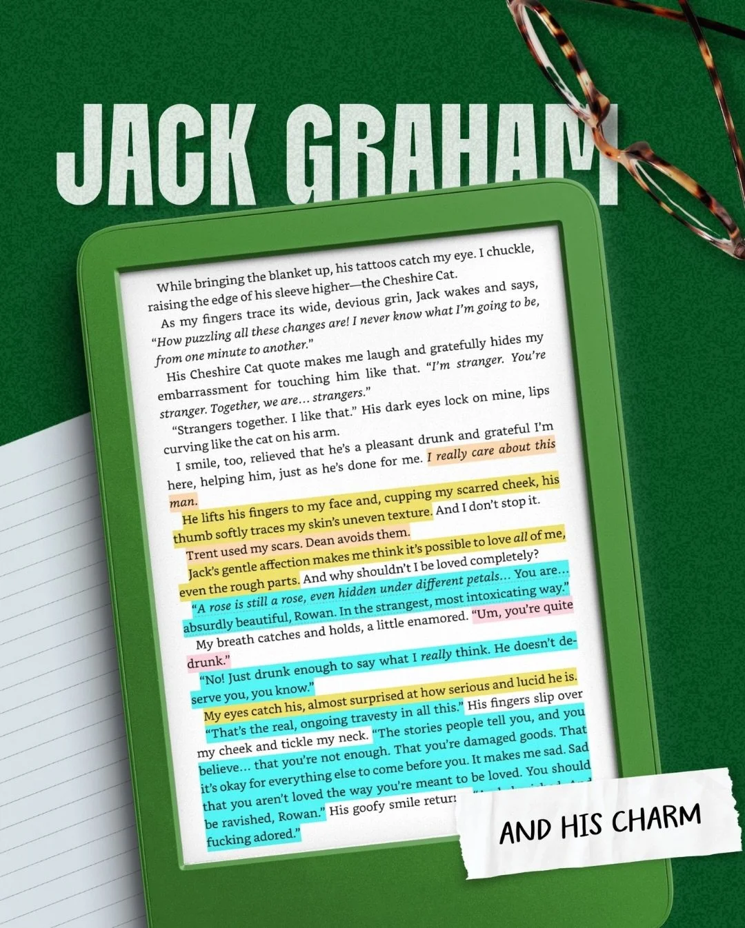 Jack Graham&rsquo;s sweet charm in all its glory, everybody! 

Yes No Maybe is a love story full of literary banter, healing, and swoon worthy moments. 

📖: Yes No Maybe - Jessica Sherry
Out NOW! 

If these are your vibe:
- Neighbors to Friends to L