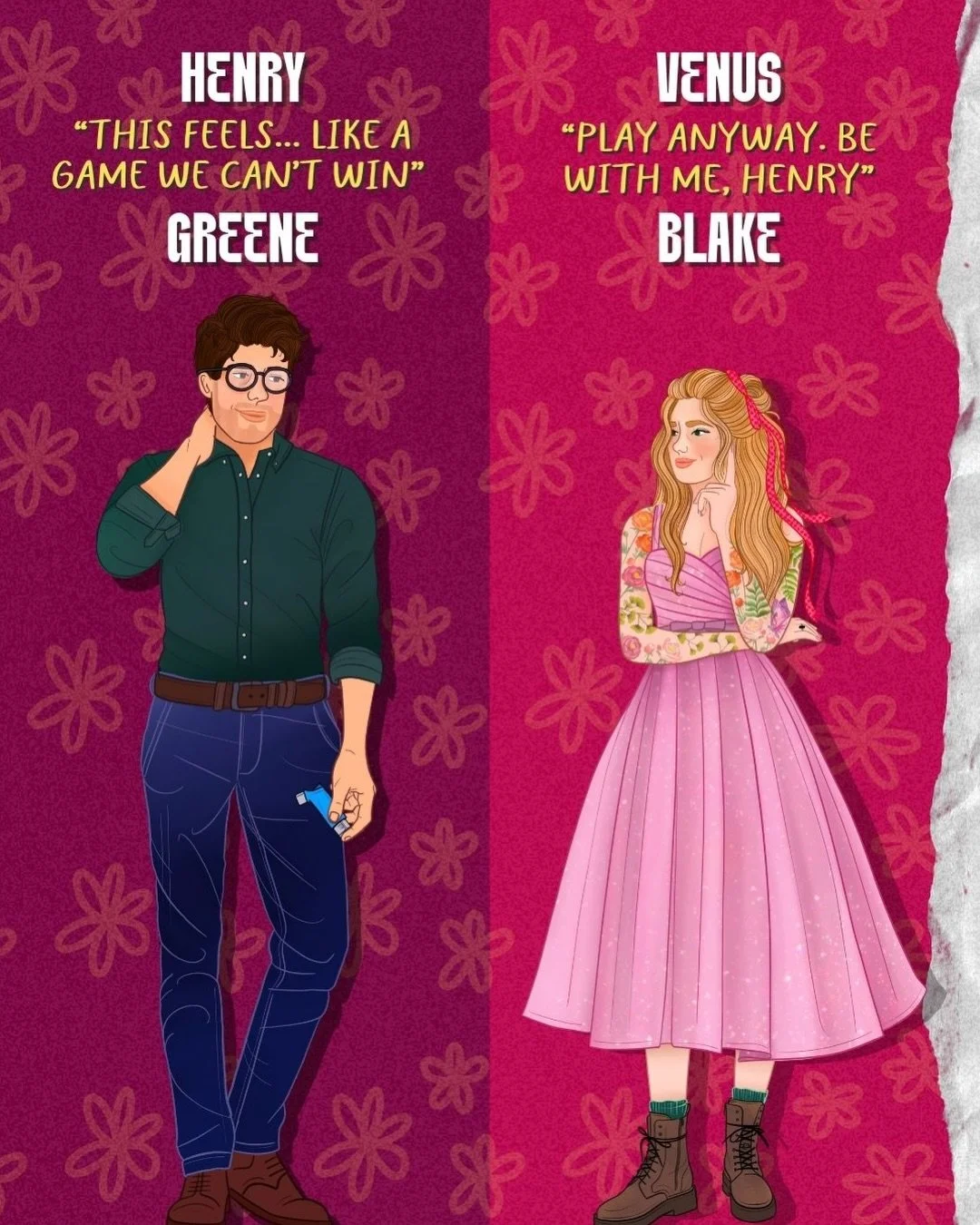 Henry and Venus, a love story that&rsquo;s meant to be 🧡

Venus Love Trap, a sexy yet very emotional love story between two first loves who have been apart for 10 years, until she comes back to town &amp; she gets &ldquo;trapped&rdquo; into an angst