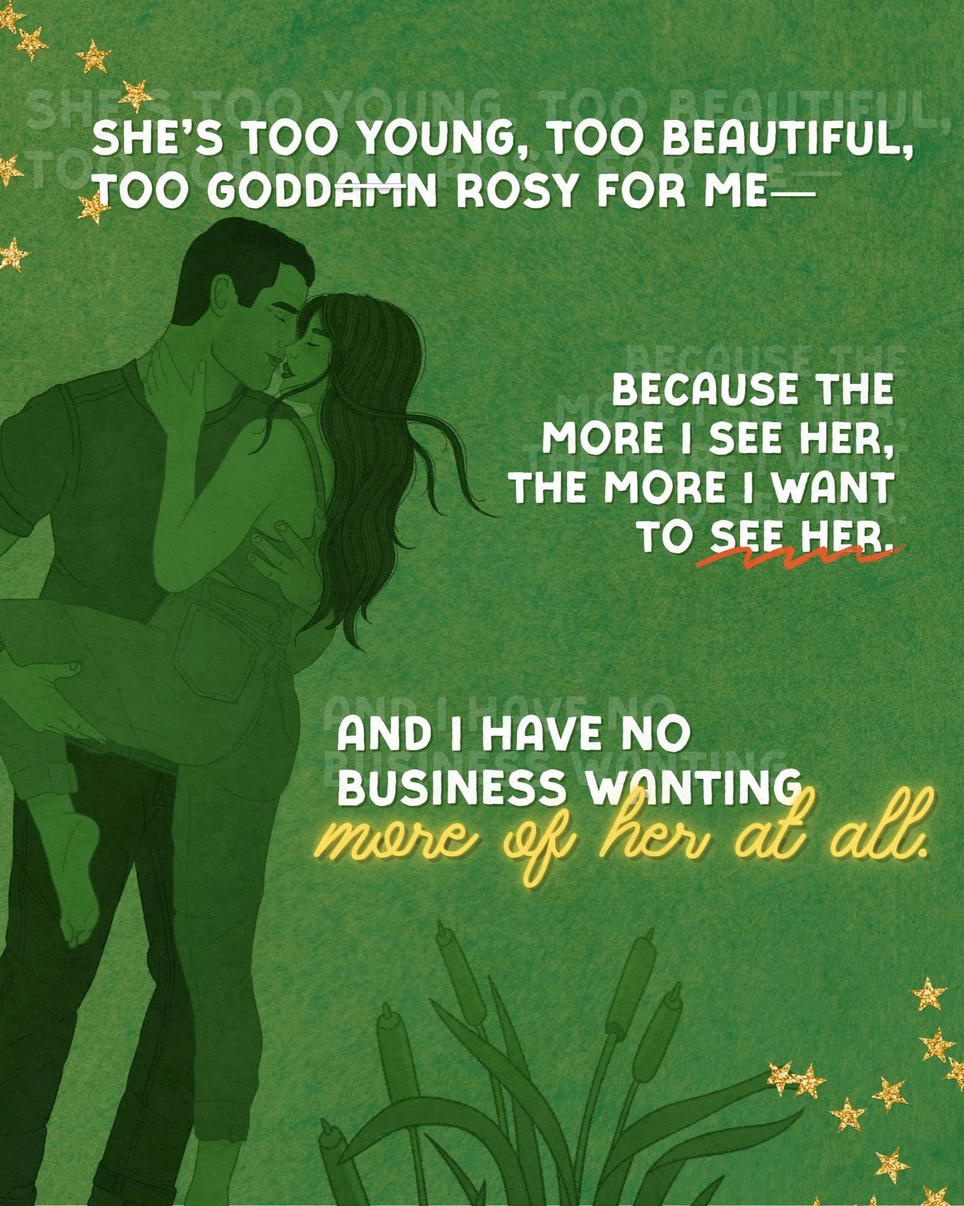 Grady thinks he doesn&rsquo;t deserve Marnie, but I can&rsquo;t think of anyone more perfect for her than him!☀️
Every Chance After is a story where the meet cute is not so cute, more like tragic, and the grumpy vet crashes (literally) into the sunsh