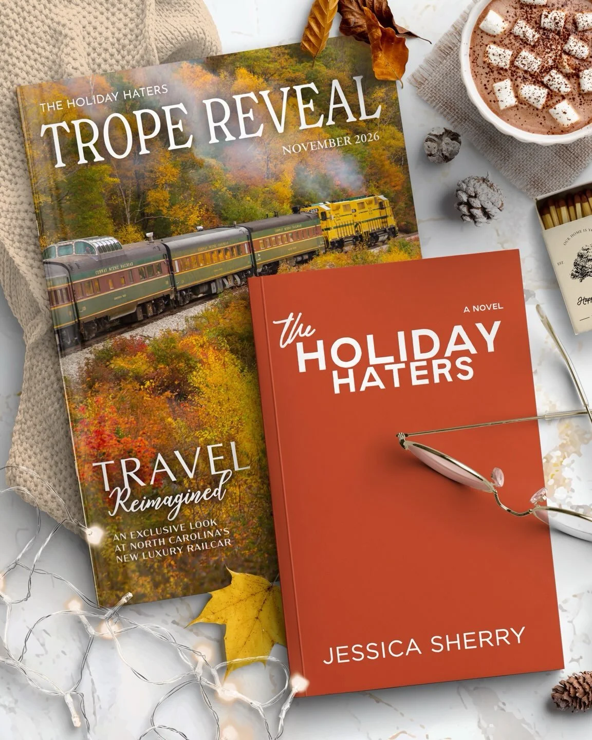 📖 Trope Reveal!!! All the tropes + all the warm, fall vibes! 🍂

I can&rsquo;t wait for cooler weather, bold autumn colors, cozy winter nights, &amp; to bring you a swoony, slow-burn holiday romance filled with all the festive feels! 

🍂 Strangers 
