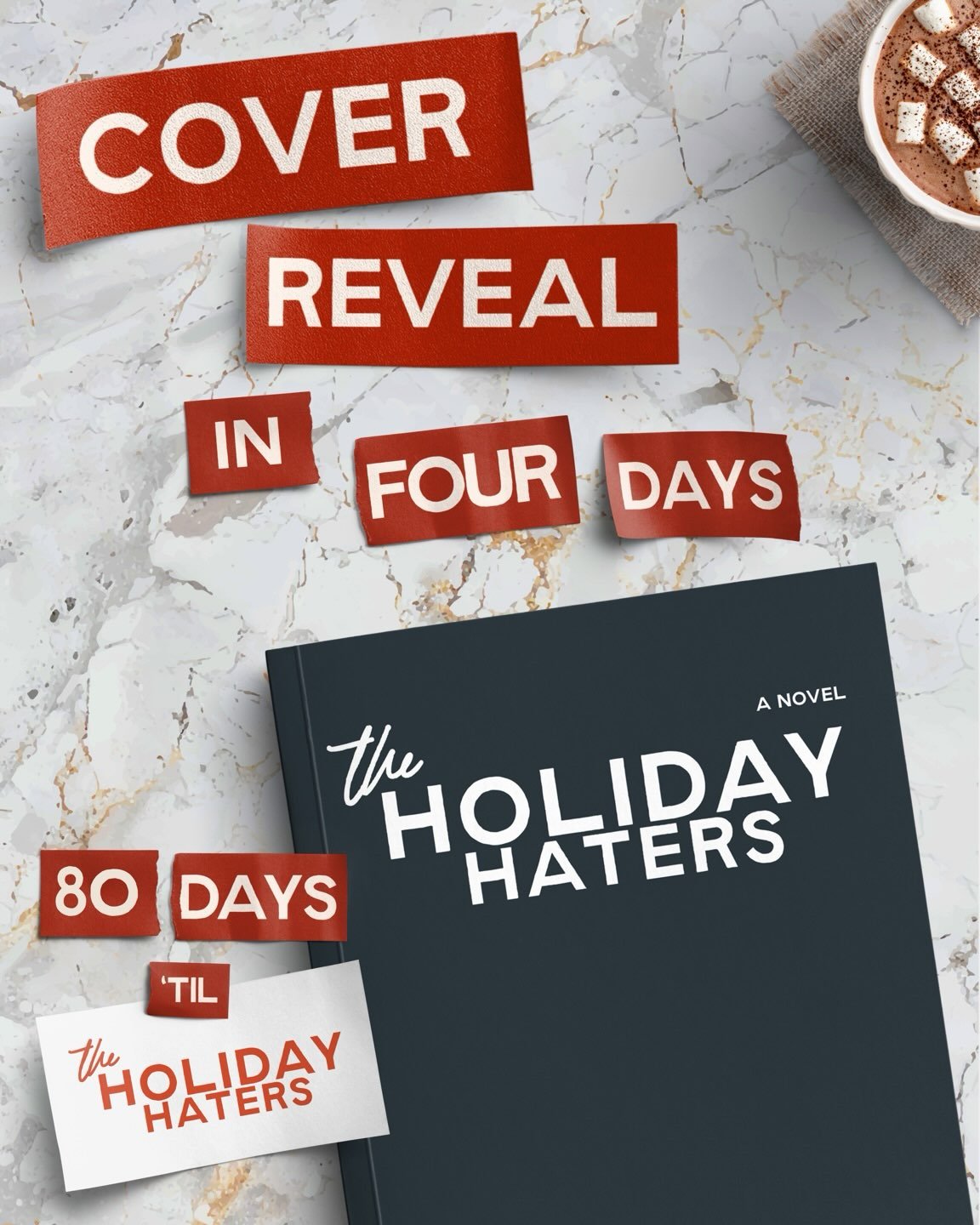 📖 Check out my sign-ups!! 👀

ONLY 4 DAYS until you get to see this gorgeous cover, &amp; I can&rsquo;t wait!! Cover reveals are so much fun!! 

JOIN ME in celebrating the upcoming release of The Holiday Haters, your next favorite warm and cozy holi